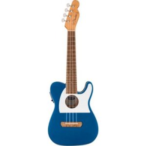 Bundled Item: Fender Fullerton Tele Uke - Lake Placid Blue