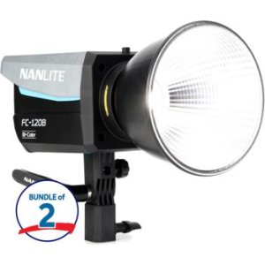 NANLITE FC-120B ナンライト　スタジオライト Nanlite FC120B Bi-Color LED Spotlight FC120B B&H Photo Video