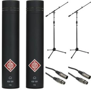 Neumann KM 184 Stereo Set Small-diaphragm Cardioid Microphones