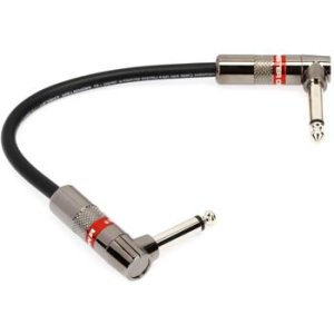 Bundled Item: Monster Prolink Classic Right Angle to Right Angle Instrument Cable - 8 Inch