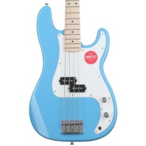 Bundled Item: Squier Sonic Precision Bass - California Blue