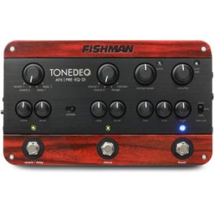 ギター FISHMAN ToneDEQ Preamp EQ Amazon.com: Fishman ToneDEQ Acoustic Instrument Preamp with
