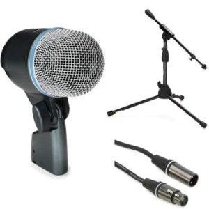 Shure Beta 52A Supercardioid Dynamic Kick Drum Microphone | Sweetwater