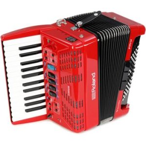 Roland FR-1x Piano-type V-Accordion with Gig Bag - Red | Sweetwater