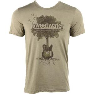 Bundled Item: Sweetwater Guitar Tree T-shirt - Olive, 2XL