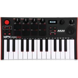 Bundled Item: Akai Professional MPK Mini Play3 25-key Portable Keyboard and MIDI Controller