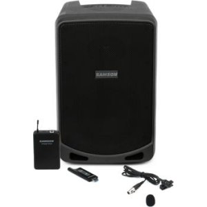 Samson Expedition XP106w Portable PA System with Wireless Handheld  Microphone