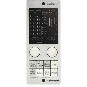 Bundled Item: TC Electronic MASTER X HD-DT Multiband Dynamics Processor Plug-in with Dedicated Hardware Controller