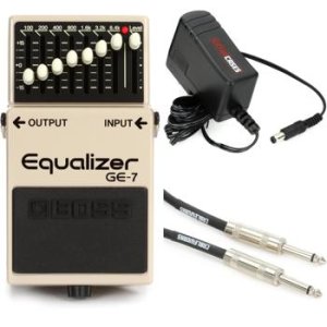 Boss GE-7 7-band EQ Pedal Bundles | Sweetwater