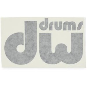 Bundled Item: DW Bass Drum Sticker - Black