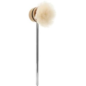 Bundled Item: Low Boy Puff Daddy Bass Drum Beater - Lightweight - Natural with Black Stripes