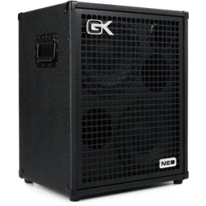 Bundled Item: Gallien-Krueger NEO IV 2 x 10" 500W-8ohm Bass Cabinet with Steel Grille and 1-inch Tweeter