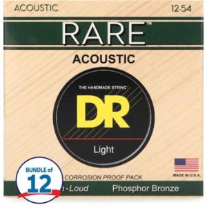 DR Strings RPM 12 Rare Phosphor Bronze Acoustic Guitar Strings