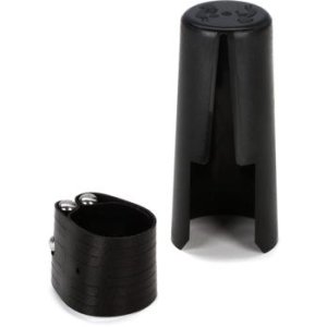 Product Image - Rovner Dark Ligature and Cap for Rubber Bb Clarinet Mouthpiece - 1R