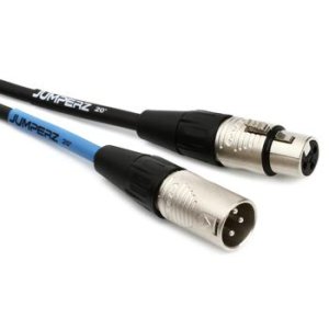 Bundled Item: JUMPERZ JBM Blue Line Microphone Cable - 20 foot