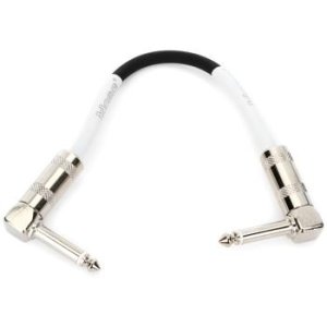 Bundled Item: Hosa CPE-106 Guitar Pedalboard Patch Cable - Right Angle to Right Angle - 6 inch