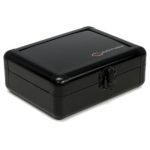 Bundled Item: Odyssey KCC2PR2BL Dual Turntable Cartridge Case - Black
