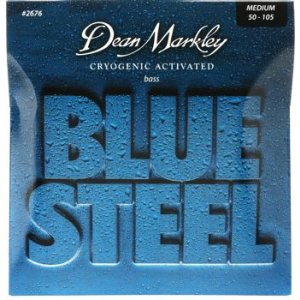 Bundled Item: Dean Markley 2676 Blue Steel Bass Guitar Strings - .050-.105 Medium
