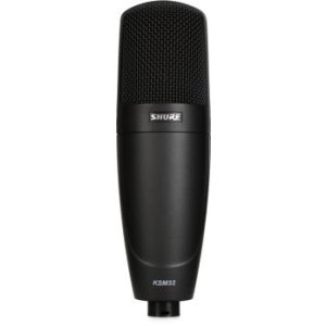 Bundled Item: Shure KSM32 Large-diaphragm Condenser Microphone - Charcoal Gray