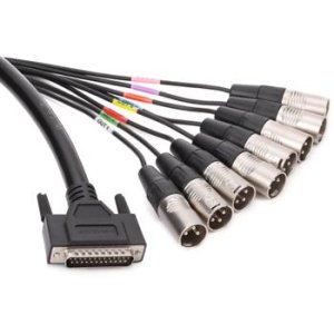 Merging Technologies CON-D25-XLRM 8-channel Analog Line Output