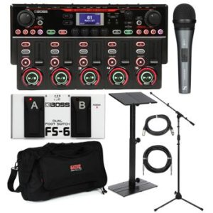 Boss RC-505 Mk2 Loop Station Tabletop Looper Bundles | Sweetwater