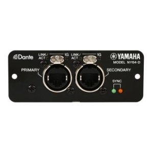 Bundled Item: Yamaha NY64-D Dante Digital Interface Card