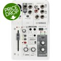 Yamaha AG03 Mk2 3-channel Mixer and USB Audio Interface - White