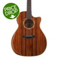Washburn Comfort G55CE Koa Acoustic-electric Guitar - Natural with