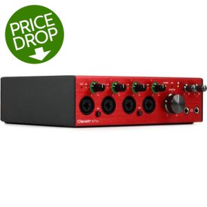 Focusrite Clarett+ 4Pre USB-C Audio Interface | Sweetwater