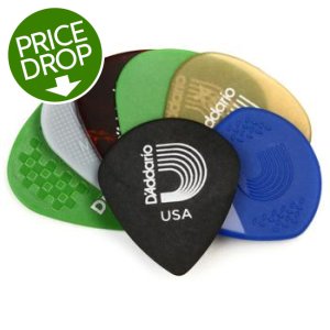 Product Image - D'Addario Guitar Pick Variety Pack - Medium, Assorted Colors, 7-pack