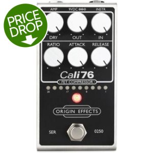 Origin Effects Cali76 Bass Compressor Pedal - Black | Sweetwater