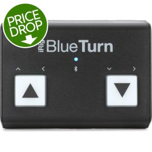 IK Multimedia iRig BlueTurn Bluetooth Page Turner | Sweetwater