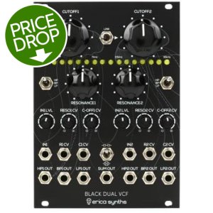 Erica Synths Black MIDI-CV V2 2-channel MIDI to CV / Gate Eurorack