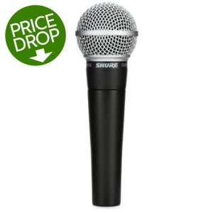 Product Image - Shure SM58 Cardioid Dynamic Vocal Microphone