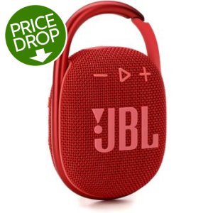 JBL Lifestyle Clip 4 Portable Waterproof Bluetooth Speaker - Red