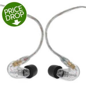 Product Image - Shure SE215 Sound-isolating Earphones - Clear