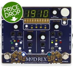 Electro-Harmonix Mod Rex Polyrhythmic Modulator Pedal