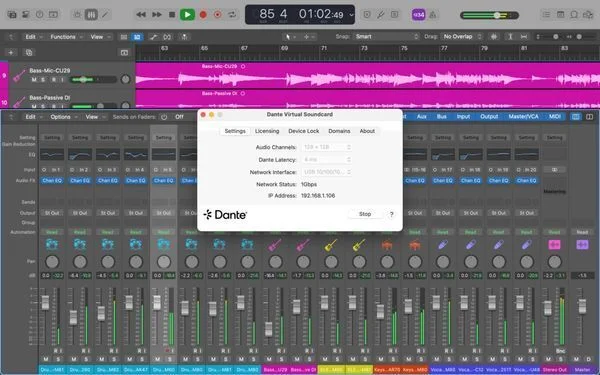 Audinate Dante Virtual Soundcard Token - Single Machine