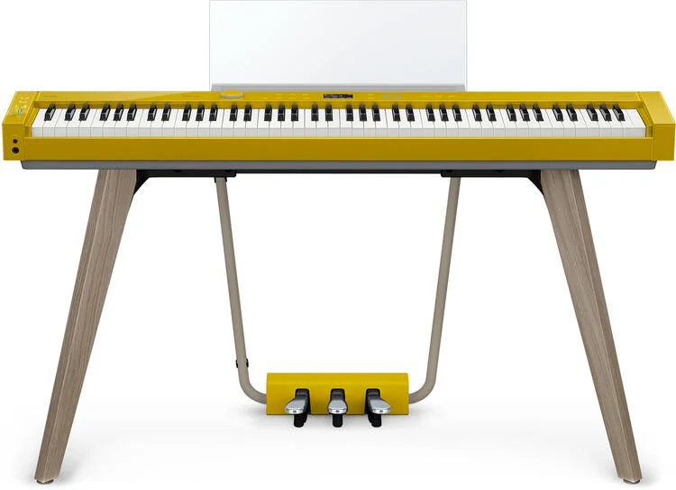 Casio Privia PX-S7000 Piano digital portátil de 88 teclas HM Amarelo -  Classic Keyboards - Especialistas em Teclados