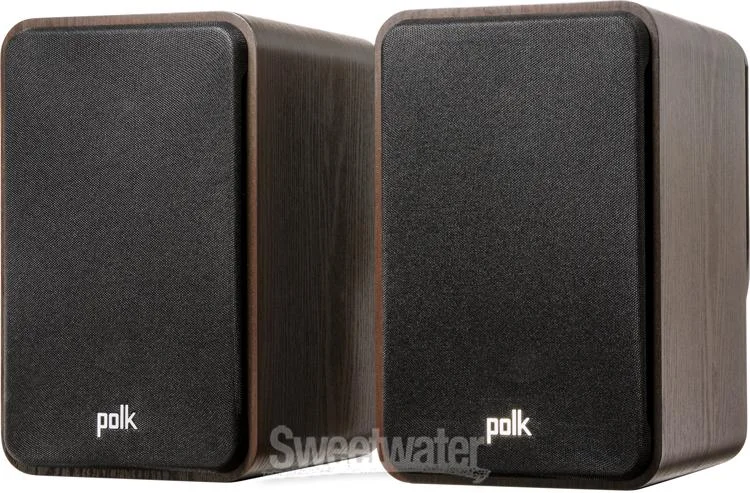 Polk Audio Signature Elite ES15 Bookshelf Speakers - Brown (Pair)