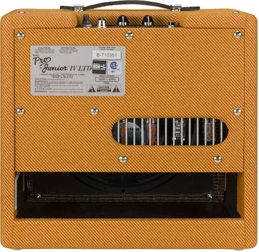 Fender Pro Junior IV Amplifier rear view