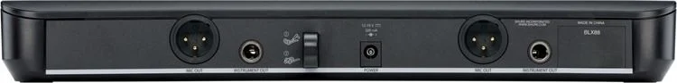 Shure BLX1288/P31 Wireless System rear
