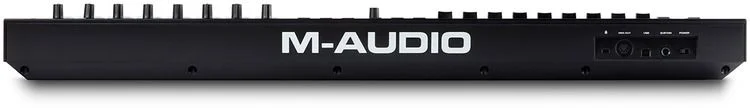 M-Audio Oxygen Pro 49 MIDI Controller rear view