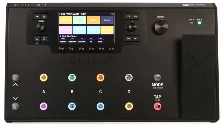 Line 6 Helix LT Guitar Multi-effects Processor, Easy, fast programming