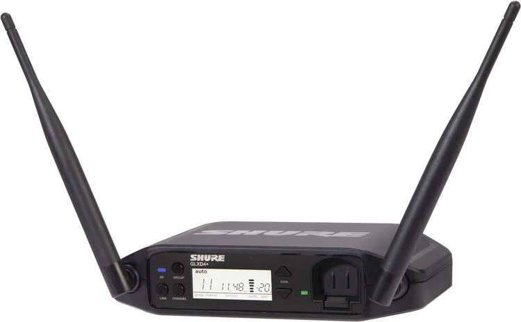 Shure GLXD14+ Digital Wireless Bodypack System with WA302 Guitar Cable