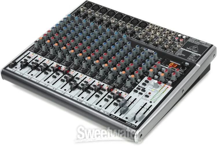 Behringer Xenyx X2222USB Mixer with USB and Effects