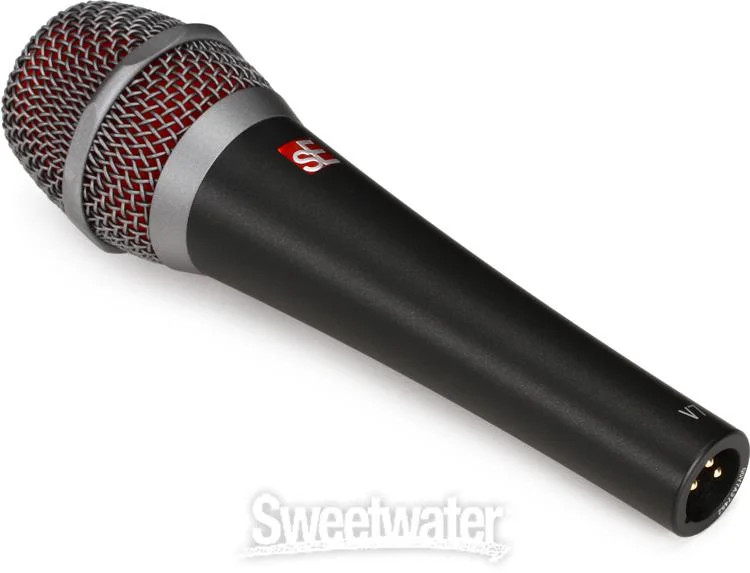 sE Electronics V7 Dynamic Supercardioid Handheld Vocal Microphone - Black