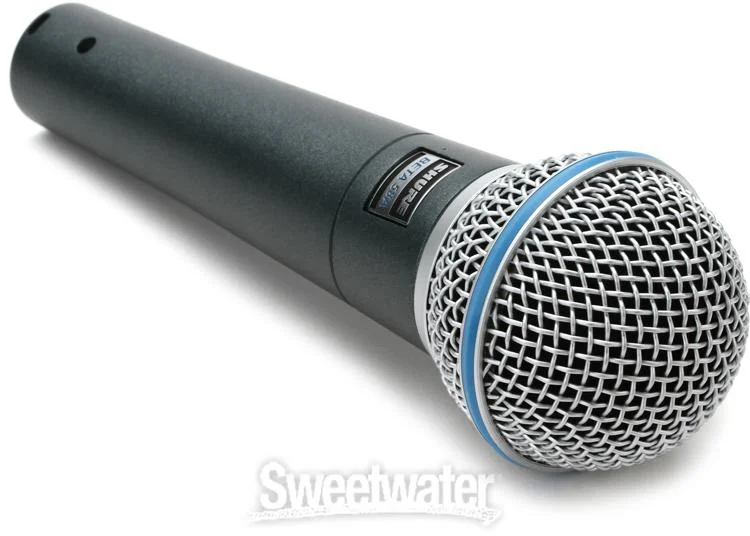 Shure Beta 58A Supercardioid Dynamic Vocal Microphone