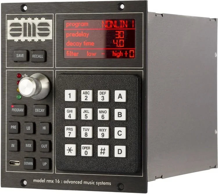 Neve AMS RMX16 500 Series Digital Reverb Module - Thumbnail 2