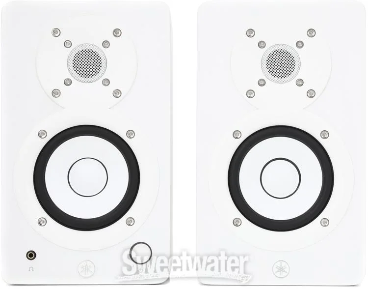 Yamaha HS3 3.5-inch Powered Studio Monitor - White